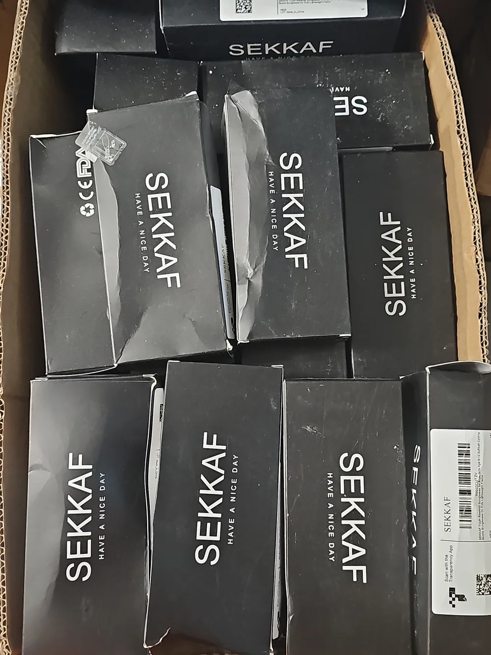 SEKKAF Youth Baseball Sunglasses for Boys Girls Age 6-12 Softball Cycling Sports